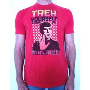 Trek Yourself Before You Wreck Yourself, Spock Star Trek Lg